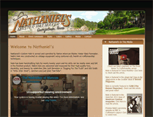 Tablet Screenshot of nateshats.com